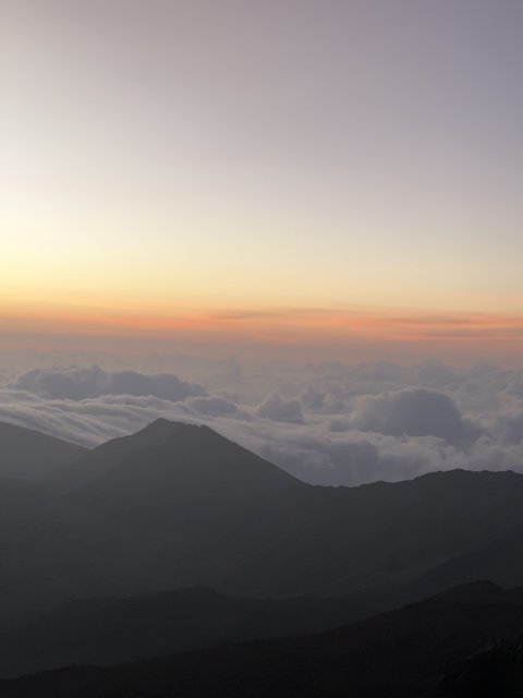 Majestic Sunset Over Haleakalā Mountains