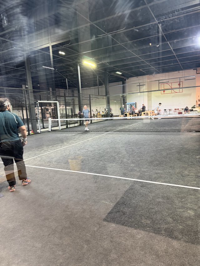 Indoor Padel Tennis Court at Modern Sports Facility