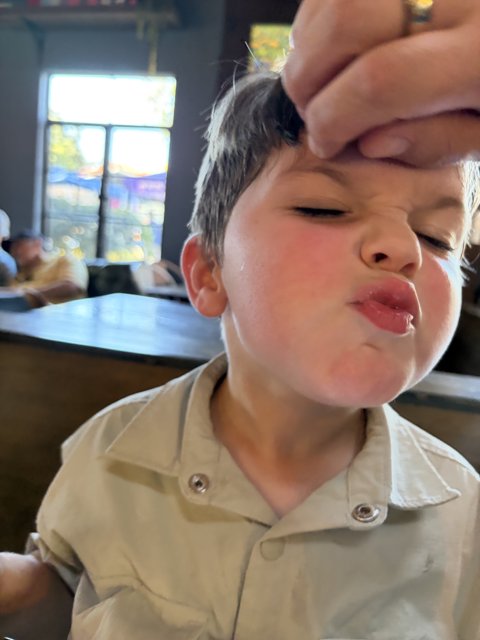 Silly Faces and Playful Moments