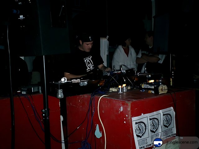 DJ Travis B Performing Live in 2003