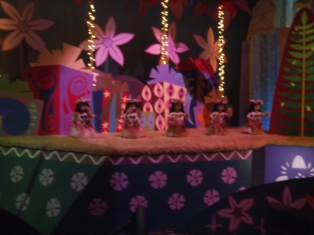 Celebrating in Disneyland's Holiday Village