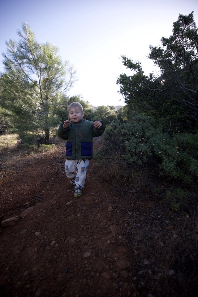 Young Explorer Runs the Juniper Canyon Trail
