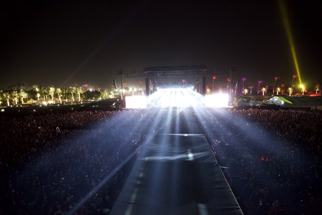 Bright Lights and a Roaring Crowd at Coachella