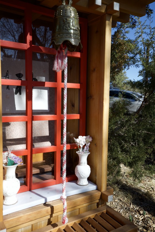 Traditional Japanese Bell at Santa Fe Shrine