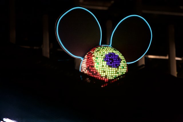 Illuminated Mouse Head