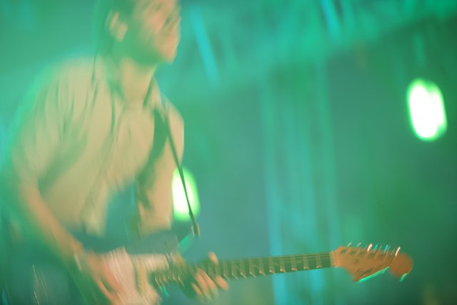 Rocking Out Under the Green Lights