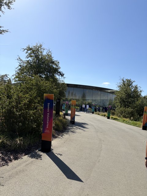 A Vibrant Day at Apple Park