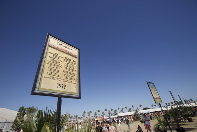Festival Entrance Sign