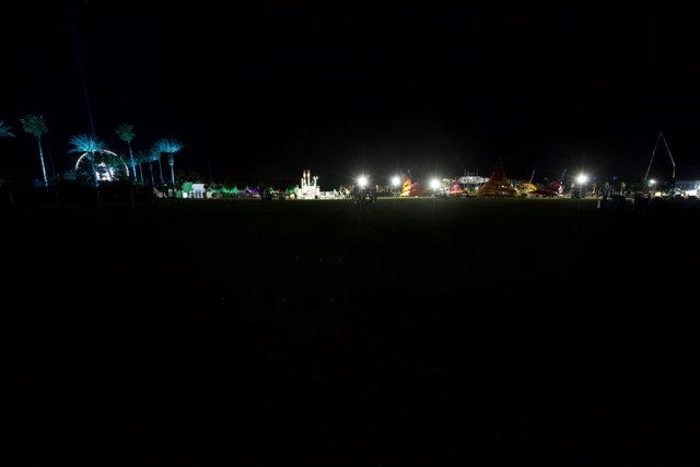 Nighttime Illumination in Altadena's Park