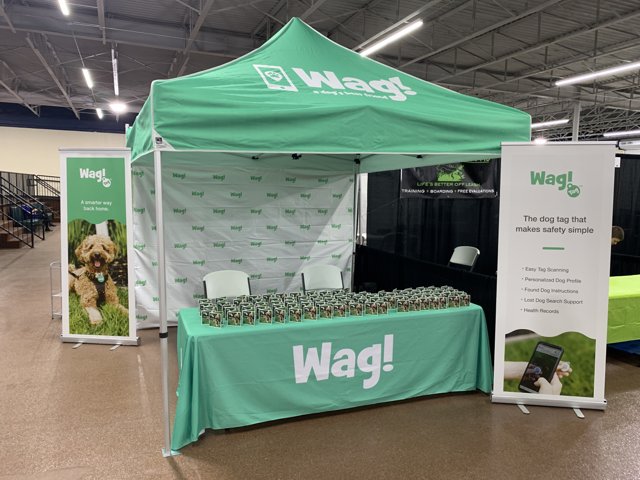 Wag Dog Show Booth