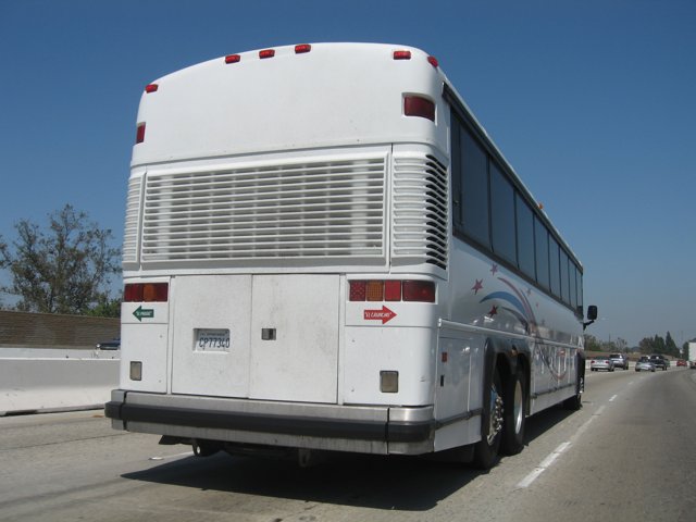 The White Tour Bus