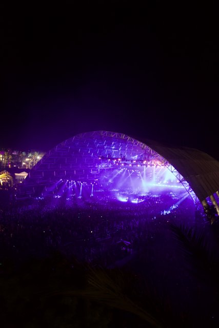 Purple Planetarium Stage