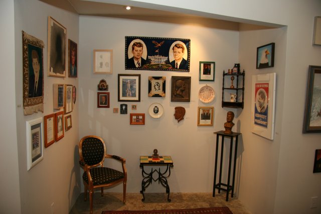 Gallery-inspired Living Room