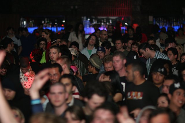 Nightclub Crowd with Carlos Ruiz Zafón