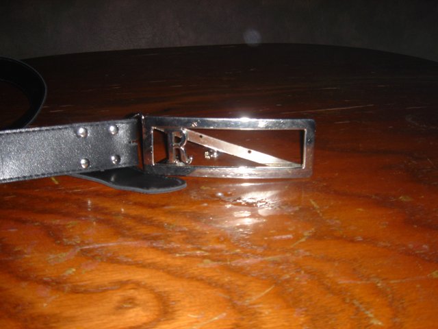Rustic Belt with Wooden Buckle