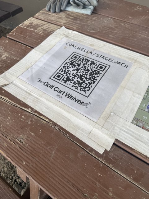 QR Codes and Gloved Moments at Coachella