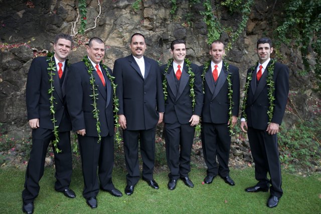 Formal Gathering of the Men in Hawaii