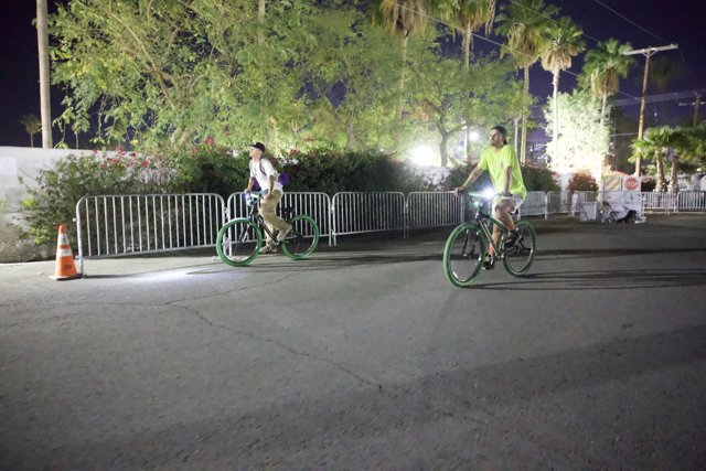 Midnight Riders: Cycling Past Midnight at Coachella 2024