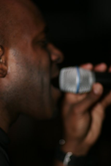 The Entertainer with a Microphone