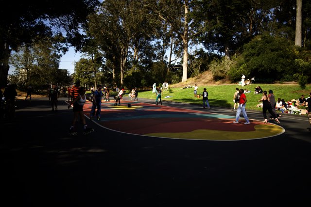 Golden Gate Park Pick-Up: Summer Hoops Action