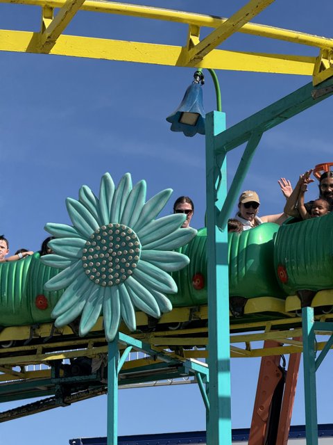 Thrills and Laughter at the Amusement Park