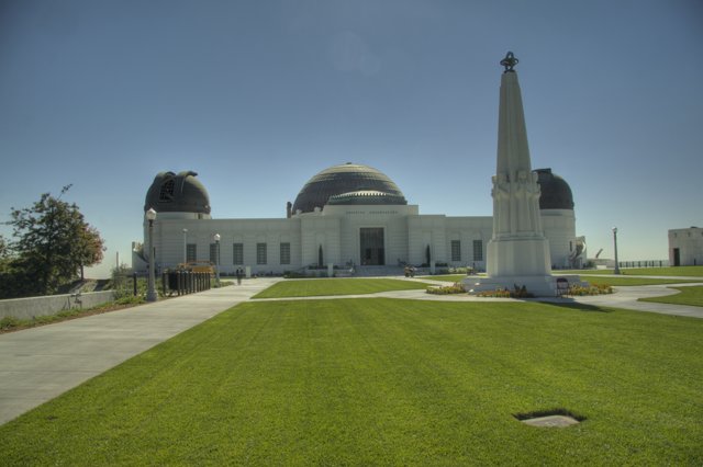 Griffith Observatory Overlooking the Greenery