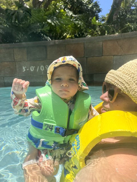 Little Explorer's Poolside Adventure