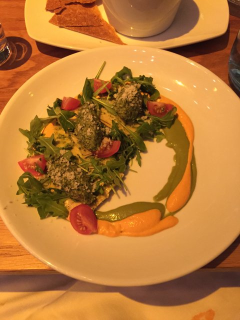 Bountiful Plate of Arugula Salad