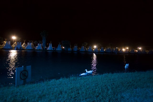 Nightfall on the Lake
