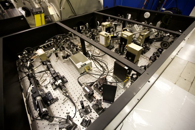 Powerful Machinery at Caltech LIGO Lab