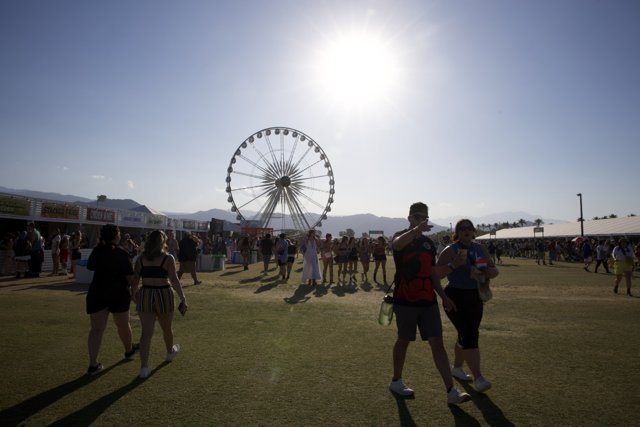 Sunlit Festival Vibes: Coachella 2024