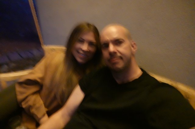 Intimate Couple Portrait on Couch