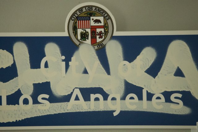 Graffiti Takes on Landmarks: Chaka Los Angeles Sign