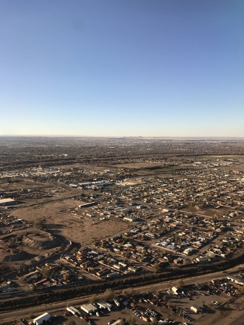 A Bird's Eye View of South Valley, New Mexico