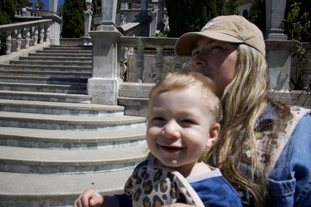 Sunny Smiles at Hearst Castle