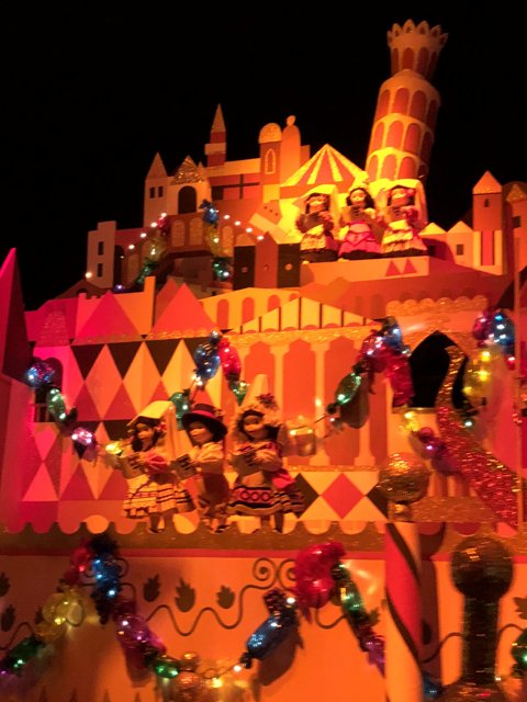 Disneyland's Magical Night Parade Float
