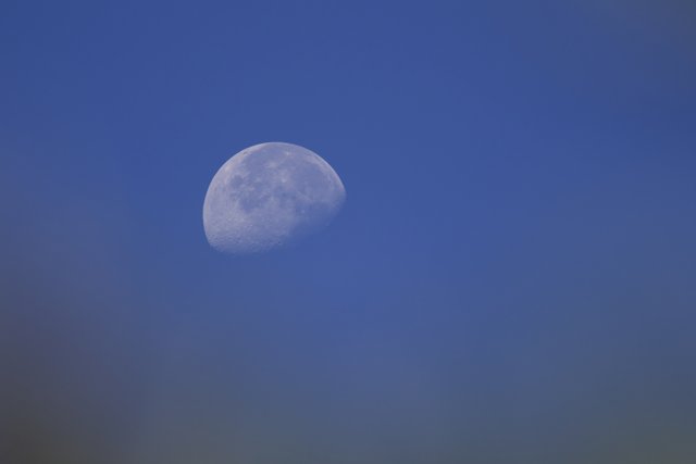 Serenity of the Daytime Moon