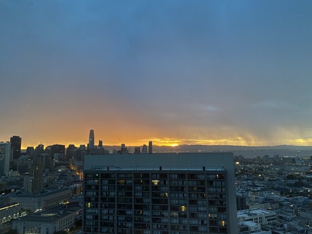 San Francisco Skyscape Sunset