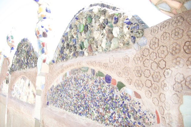 Colorful Mosaic Wall