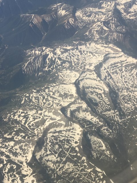 Majestic Mountains from Above