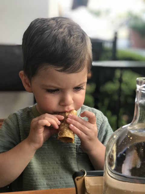 Snack Time at The Veranda