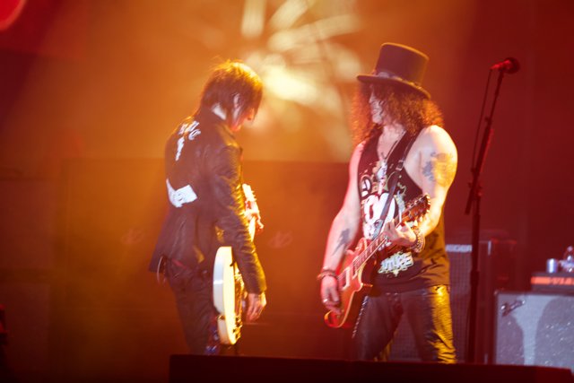 Slash and Mick Jagger Rock the Stage at Coachella 2016
