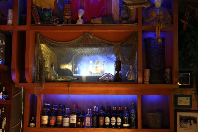 The Artistic Pub Shelf