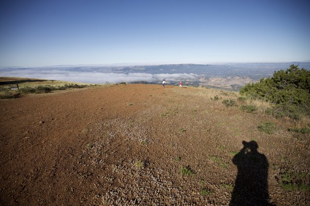 Above the Clouds at Mount Diablo Summit