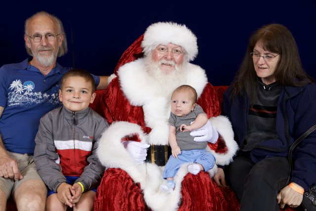 A Festive Family Meet-and-Greet with Santa Claus