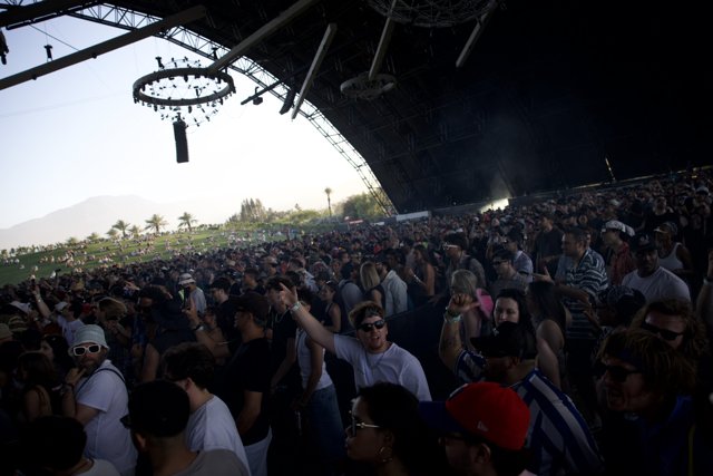 Vibrant Crowds at Coachella 2024: A Festival Snapshot