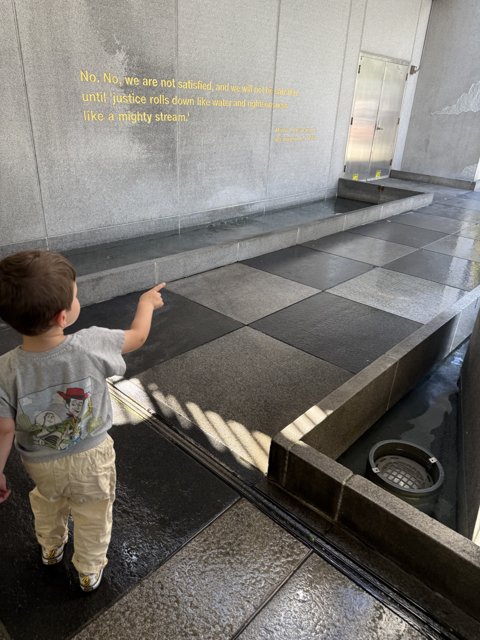 A Young Explorer's Discovery