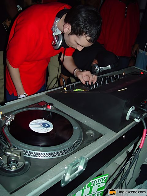 The Red-Clothed Deejay