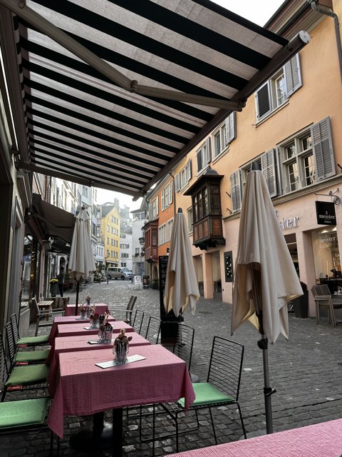 Under the Canopy: A Cozy Restaurant in Zürich
