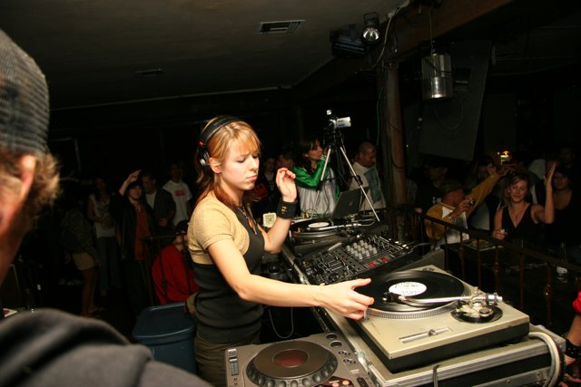 DJ Reid Speed Entertains at Nightclub Party